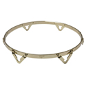 Latin Percussion Hoops Conga Traditional Gold 11 3/4 inch Conga 6 Hole