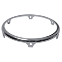 Latin Percussion Hoops Conga Comfort Curve II - Z Series (Extended Collar) - Chrome 11 3/4 inch Conga 6 Hole