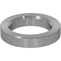 Tube ring 34mm silver