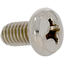 Screw M6 x 10mm Chrome