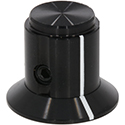 Silod Knob Black Small