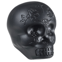 Latin Percussion Shaker Sugar Skull Black
