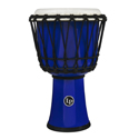 Latin Percussion Djembe World 7-inch Rope Tuned Circle Blue