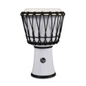 Latin Percussion Djembe World 7-inch Rope Tuned Circle White