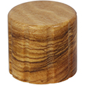 Wood knob DLX-Olive