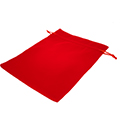 Velvet Bag 15x20mm Red