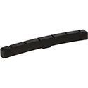 Hosco Black Bone Saddle 9,5 inch Fender-style