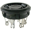 Socket for Leslie 6-pin, wavy washer