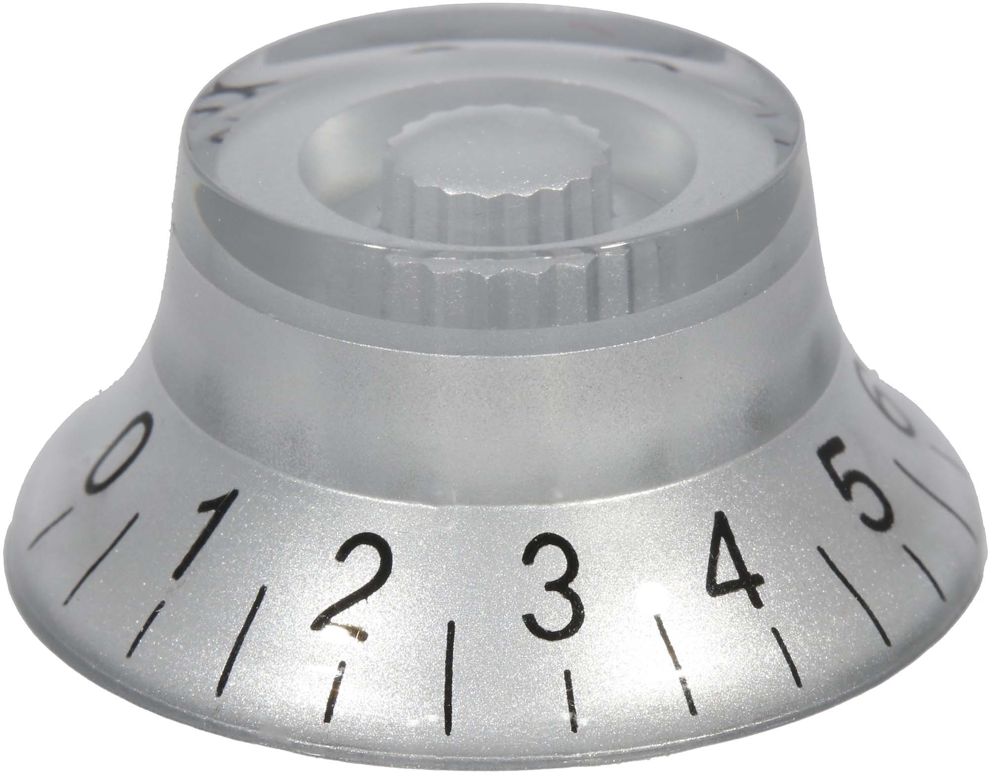 Hat knob Hatty-Silver