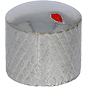 Knurled Silver-Red Arrow