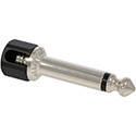 Evidence Audio Right Angle Plug Black