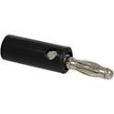 Banana Plug 4mm Black