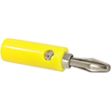 Banana Plug 4mm Yellow