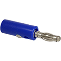 Banana Plug 4mm Blue