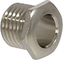 Threaded Nut for Audio Jacks