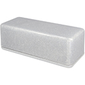 Enclosure 1590A-Clear Metallic