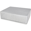 Enclosure 1590BB-Clear Metallic