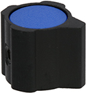 Black Body Blue Top EQ Knob