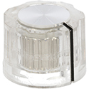 Synth knob Synthie-2 Transparent