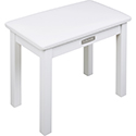 NUX Wooden Bench White