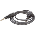 Silicon measuring cable Black