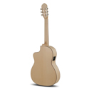 GEWA Electric acoustic classical guitar Pro Natura Silver Samba E-acoustics