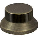 Hat Knob Antique Brass