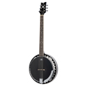 Ortega Banjo 6-String OBJE356-SBK-L