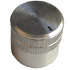Silver Aluminum knob 18mm