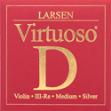 Larsen Violin Strings Virtuoso D Silver medium