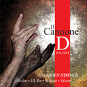 Larsen Violin strings Il CANNONE D Soloist Direct&Focused