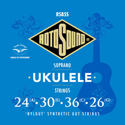 RotoSound Ukulele strings Nylgut Set of soprano ukulele RS85S