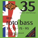 Rotosound RB35 Set 4-string Nickel Medium Light 35-95