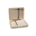 GEWA Reed case alto saxophone 6 reeds natural varnished