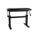 GEWA Piano bench Autolift XL Cover black artificial leather