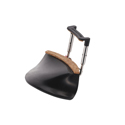 GEWA Chin rest Teka Ebony