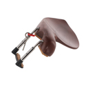 GEWA Chinrest Guarneri plum