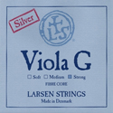 Larsen Viola strings Original Fiber Core G Silver Strong