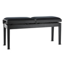 GEWA Piano Bench Deluxe Double Black matte