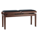 GEWA Piano Bench Deluxe Double matt walnut