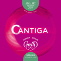 Corelli Violin strings Cantiga Medium-light 900MLB
