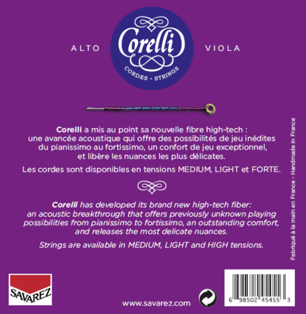 Corelli Viola strings Cantiga medium 930M
