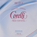 Corelli Violin strings New Crystal medium 703M