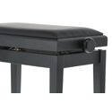 GEWA Piano Bench Deluxe Vinyl Black matte