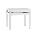 GEWA Piano Bench Deluxe Vinyl White matte