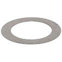 Washer 12mm shiny steel 0,2mm