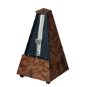 Wittner Metronome pyramid shape Root wood 845001