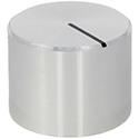 Silver Aluminum knob smooth surface 20mm