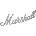 Marshall logo 11" white