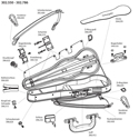 GEWA Violin shaped case Strato Super Light Weight 392.400